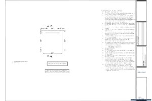 Structural foundation plan for a Florida renovation and addition, tied into the existing structure